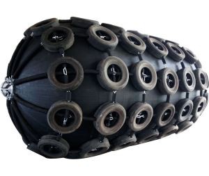 Puhallettava pneumaattinen kumipuskuri